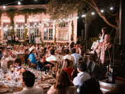 speech during dinner