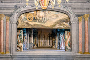 theater in villa bibbiani after restoration