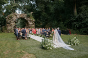 wedding in the botanical park